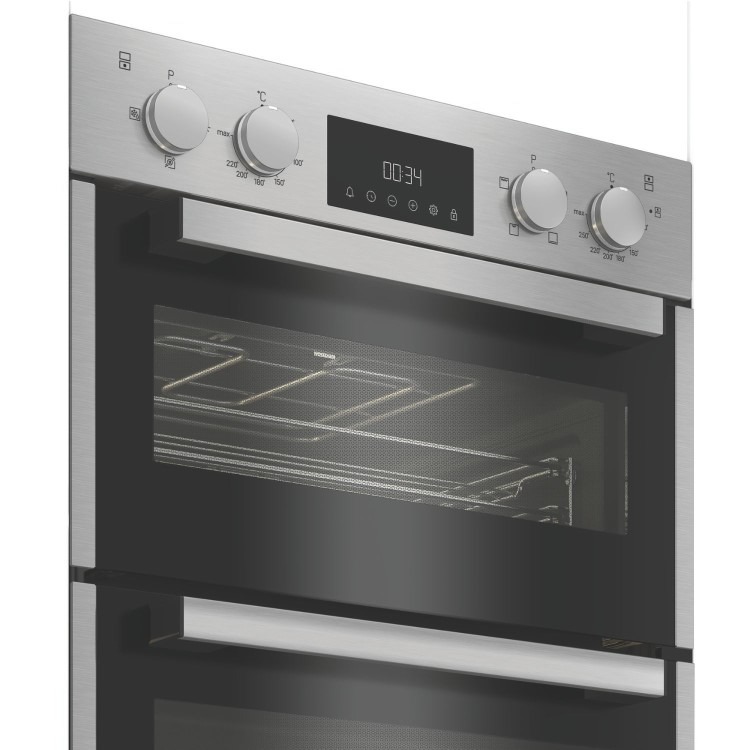 Hotpoint DIH10DIX Built-In Electric Double Oven - Stainless Steel - Image 4