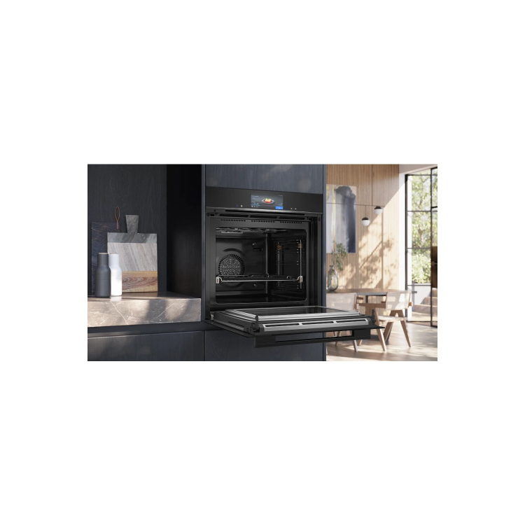 Refurbished Siemens iQ700 Built In Combination Microwave Oven - Black - Image 4