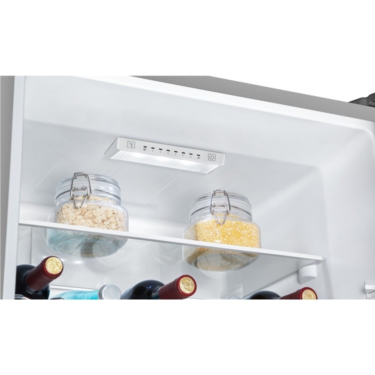 Hisense 304 Litre 60/40 Freestanding Fridge Freezer - Stainless Steel - Image 5