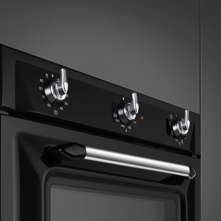 Smeg SF6905N1 Victoria Electric Single Oven - Black - Image 4