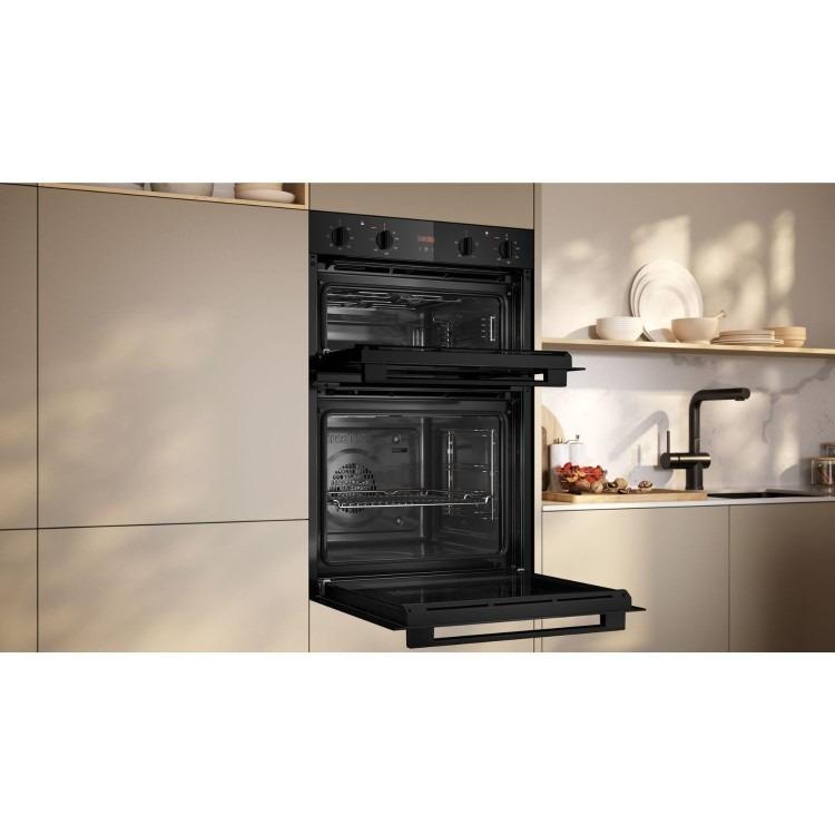 Neff N30 U1DCC0AK3B Electric Built-In Double Oven - Black - Image 3