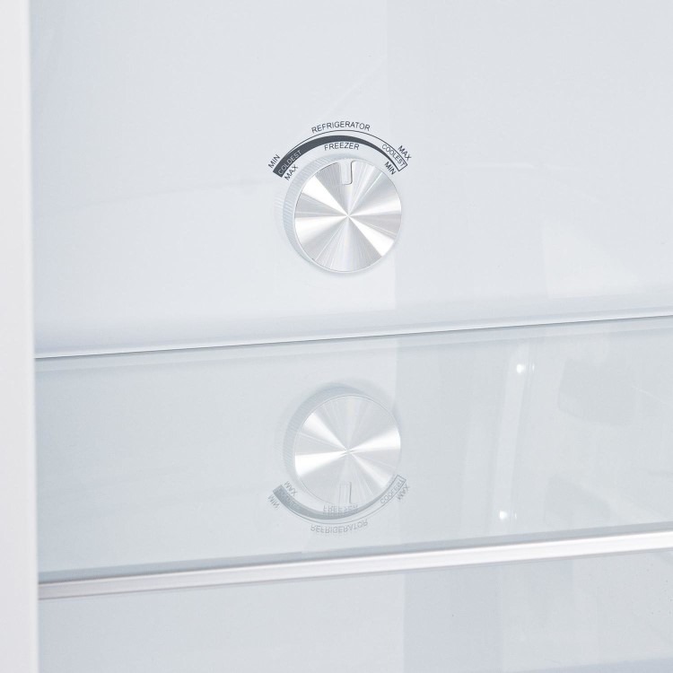 electriQ 282 Litre Fridge Freezer - Total No Frost in Stainless Steel - Image 5