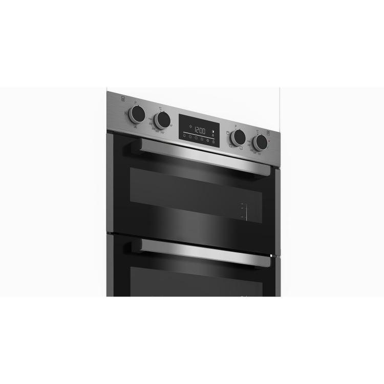 Beko Built Under Electric Double Oven - Stainless Steel - Image 5