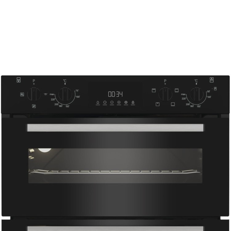 Indesit DUI10DB Electric Built Under Double Oven - Black - Image 5