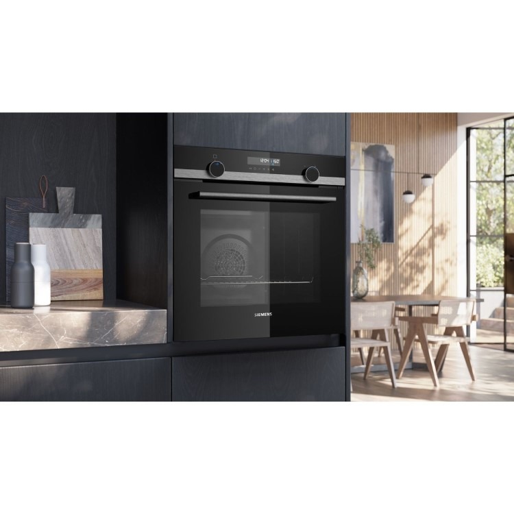 Siemens iQ500 HB578GBS7B Electric Single Oven - Stainless Steel - Image 4