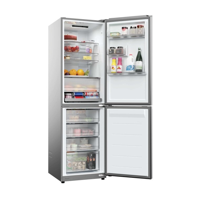 Hoover 306 Litre 50/50 Freestanding Fridge Freezer - Inox - Image 5