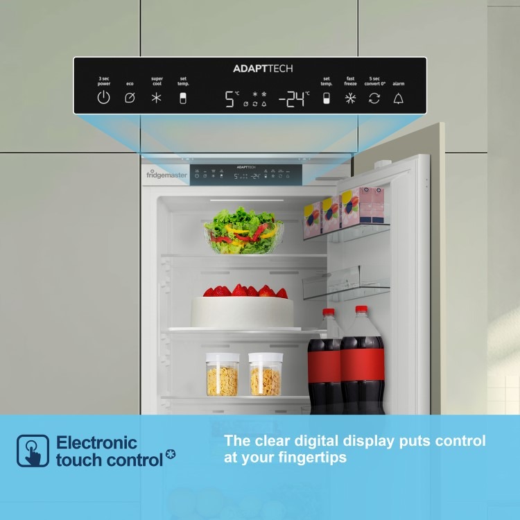 Fridgemaster 252 Litre 70/30 Integrated Fridge Freezer - Image 5