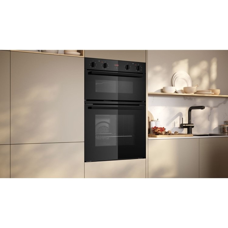 Neff N30 U1DCC0AK3B Electric Built-In Double Oven - Black - Image 5