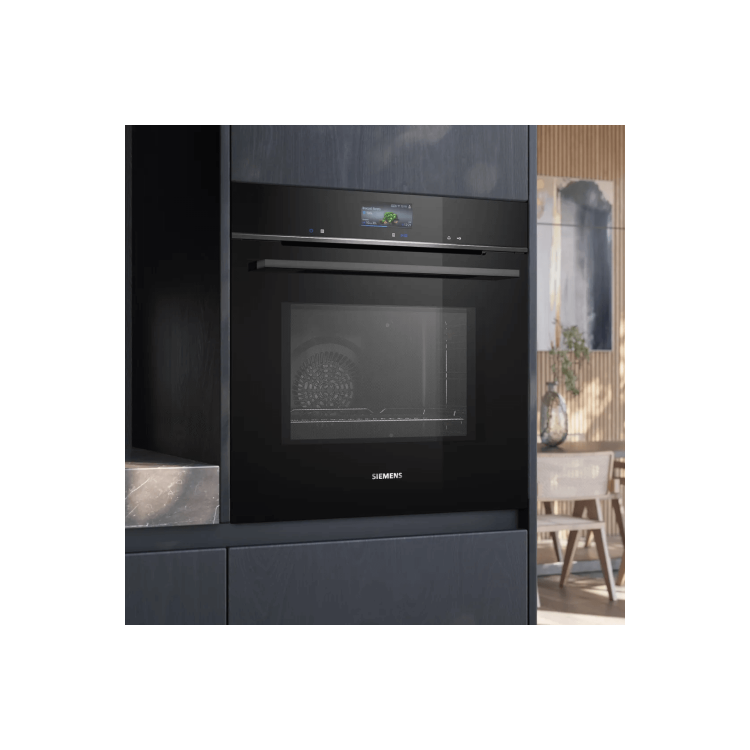 Siemens iQ700 Built-In Combination Microwave Oven - Black - Image 4