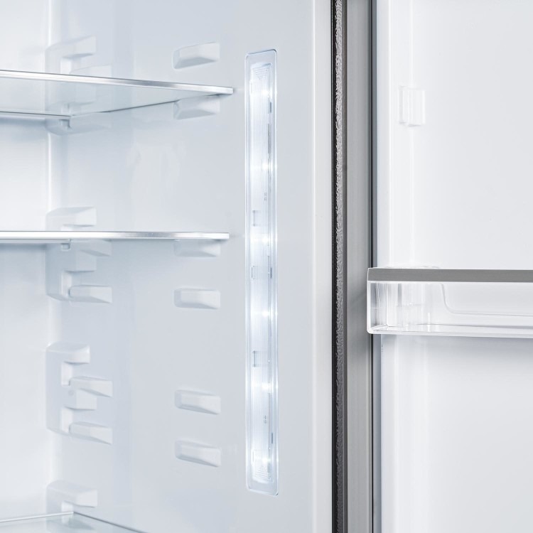 electriQ 282 Litre Fridge Freezer - Total No Frost in Stainless Steel - Image 8