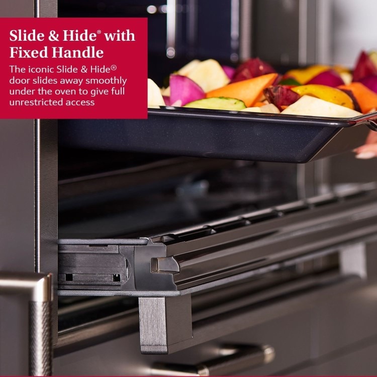 Neff N50 B3ACE4AG3B Slide and Hide Electric Single Oven - Graphite - Image 6