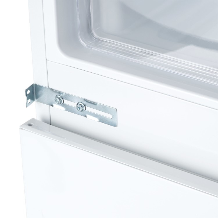 electriQ 249 Litre 70/30 Integrated Fridge Freezer - White - Image 7