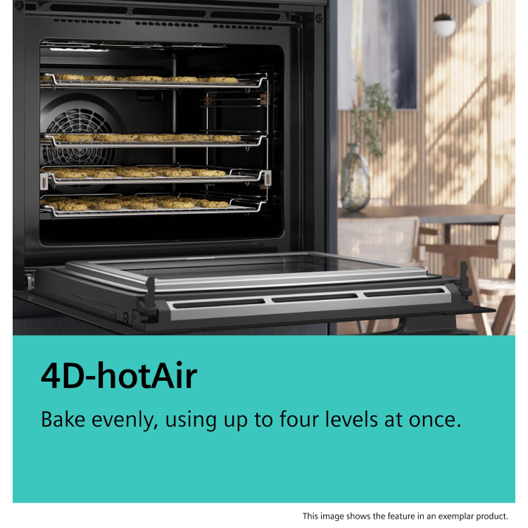 Siemens iQ700 Built-In Combination Microwave Oven - Black - Image 5
