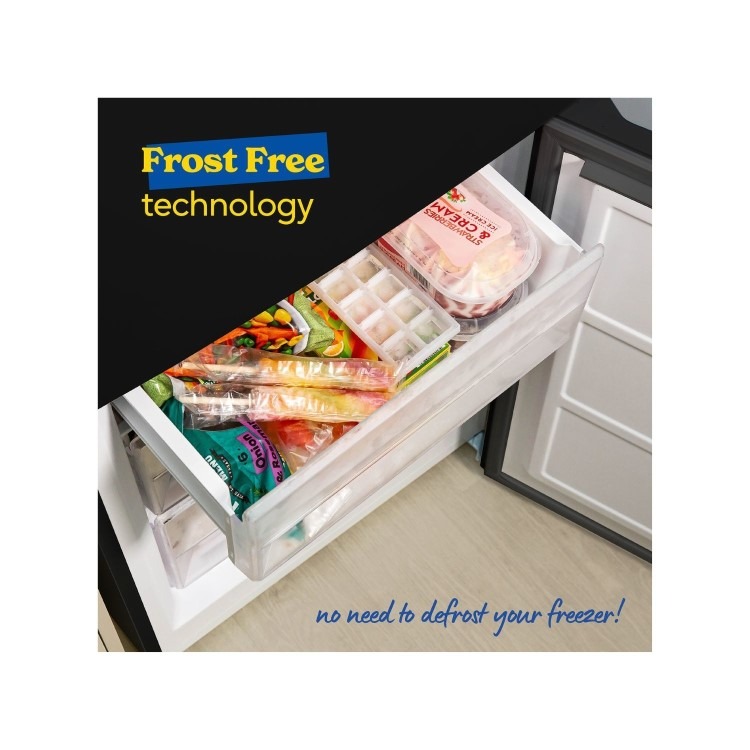Russell Hobbs 293 Litre 60/40 Freestanding Fridge Freezer - Black - Image 10