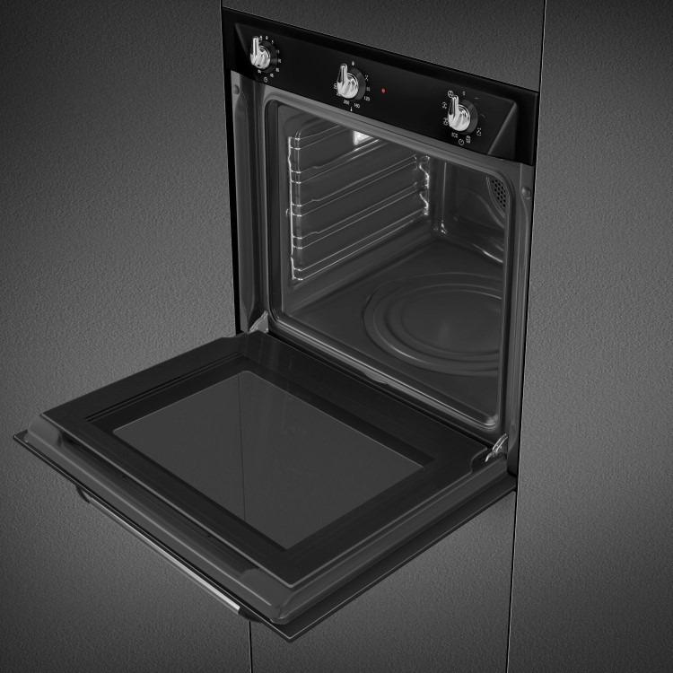 Smeg SF6905N1 Victoria Electric Single Oven - Black - Image 7