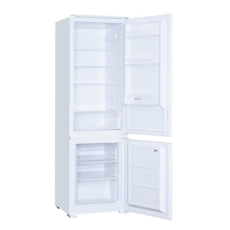 electriQ 249 Litre 70/30 Integrated Fridge Freezer - White - Image 8