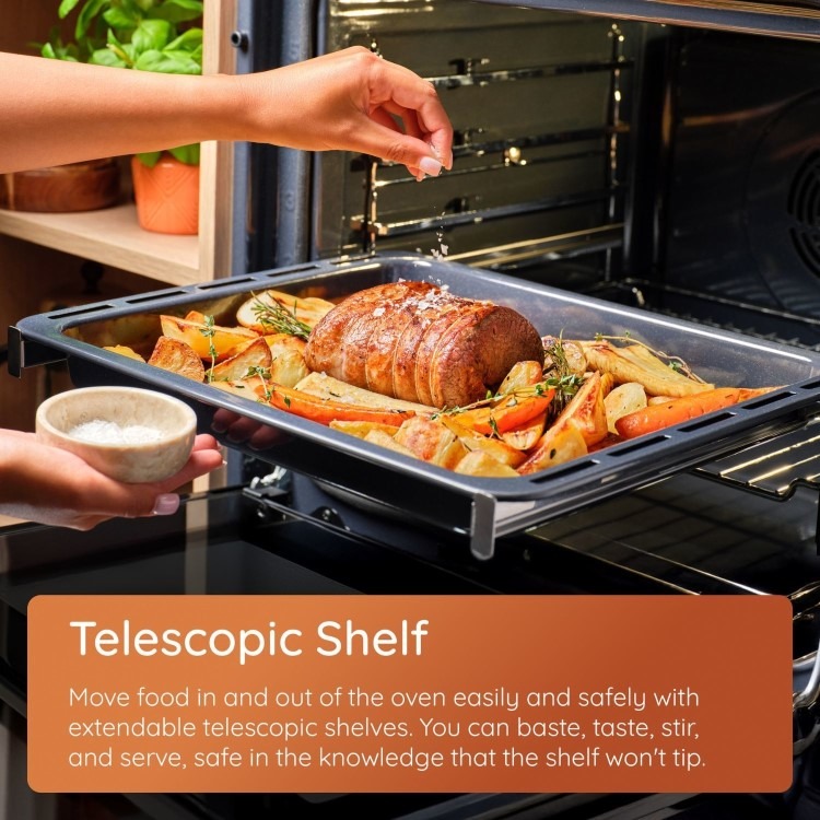 Hotpoint Class 6 HOI68PT1SBUK Electric Multifunction Single Oven with Air Fry - Image 7