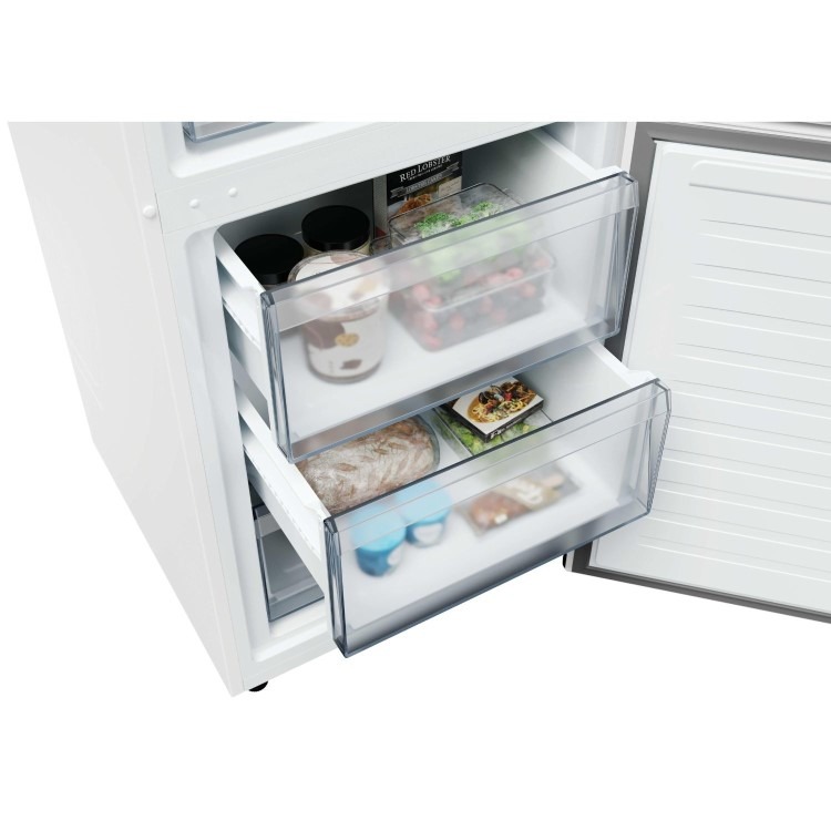 Hoover H-300 355 Litre 60/40 Freestanding Fridge Freezer - White - Image 9