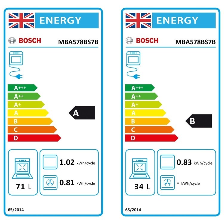 Bosch Series 6 MBA578BS7B Electric Built-In Double Oven - Stainless Steel - Image 9