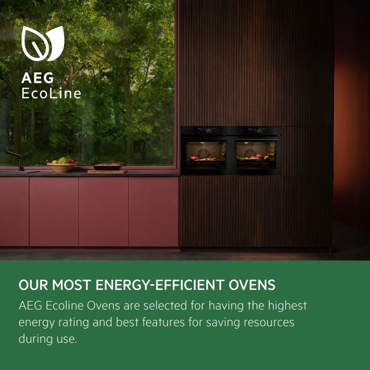 AEG 5000 Series OU5PB40PK Electric Single Oven - Black - Image 8