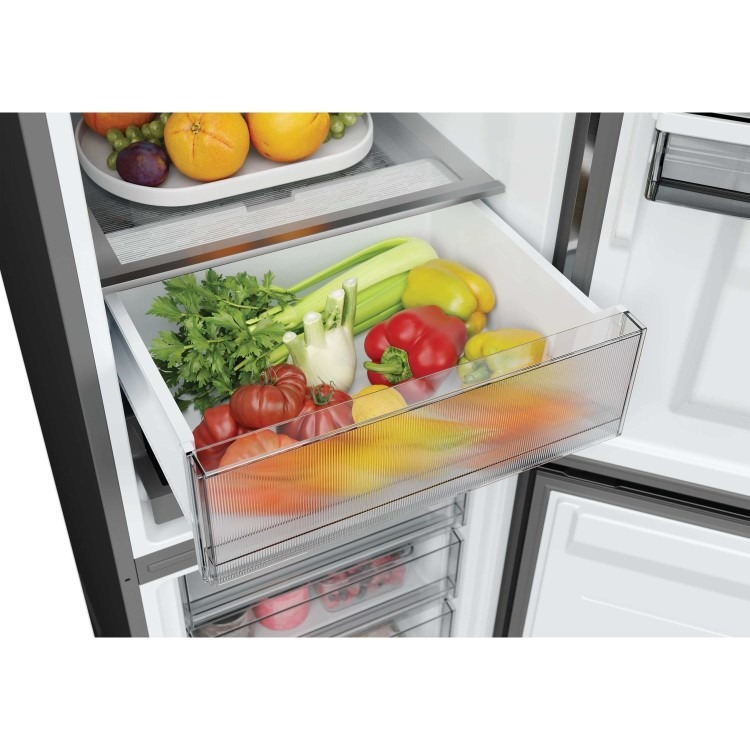 Hoover 306 Litre 50/50 Freestanding Fridge Freezer - Inox - Image 12