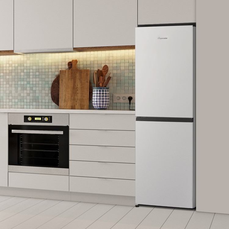 Fridgemaster 252 Litre 50/50 Freestanding Fridge Freezer - White - Image 6