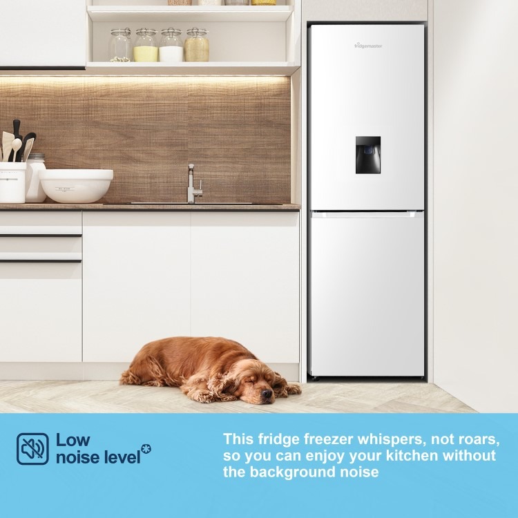 Fridgemaster 256 Litre 50/50 Freestanding Fridge Freezer - White - Image 8