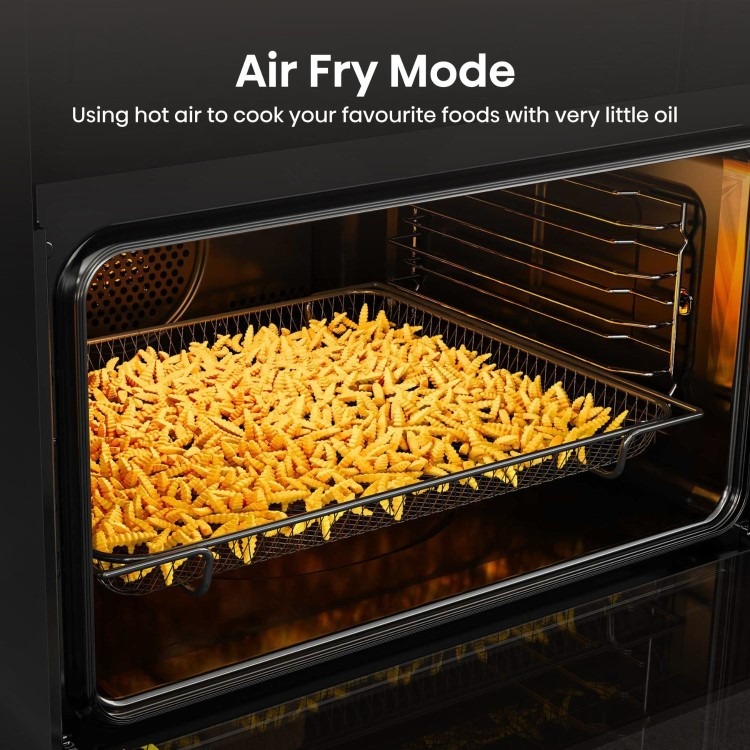 Hisense Hi6 BUD714221AX Built-Under Electric Double Oven - Stainless Steel - Image 13