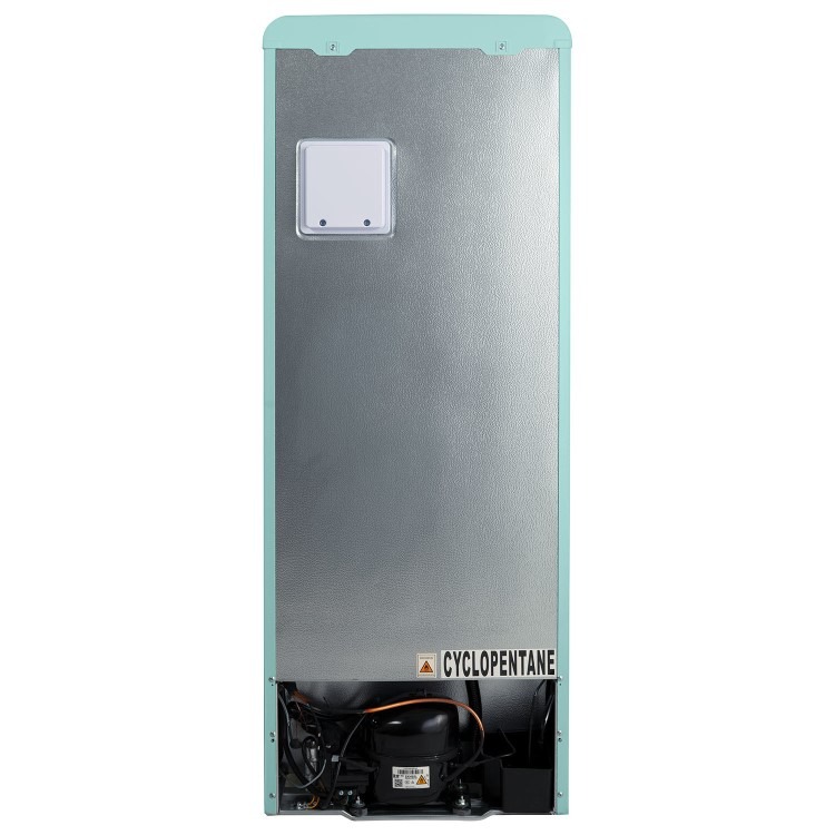 electriQ 153 Litre 60/40 Retro Freestanding Fridge Freezer - Blue Total No Frost - Image 12