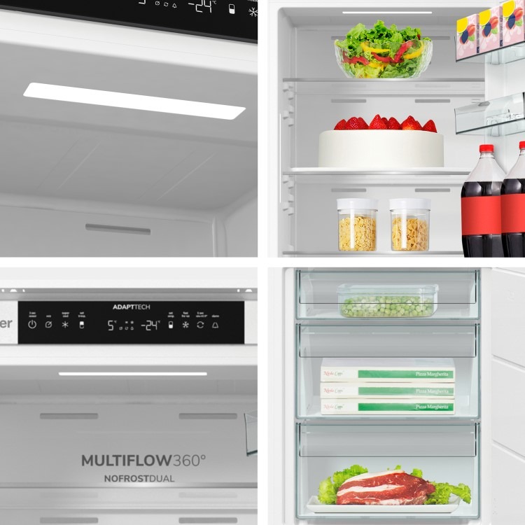 Fridgemaster 252 Litre 70/30 Integrated Fridge Freezer - Image 17