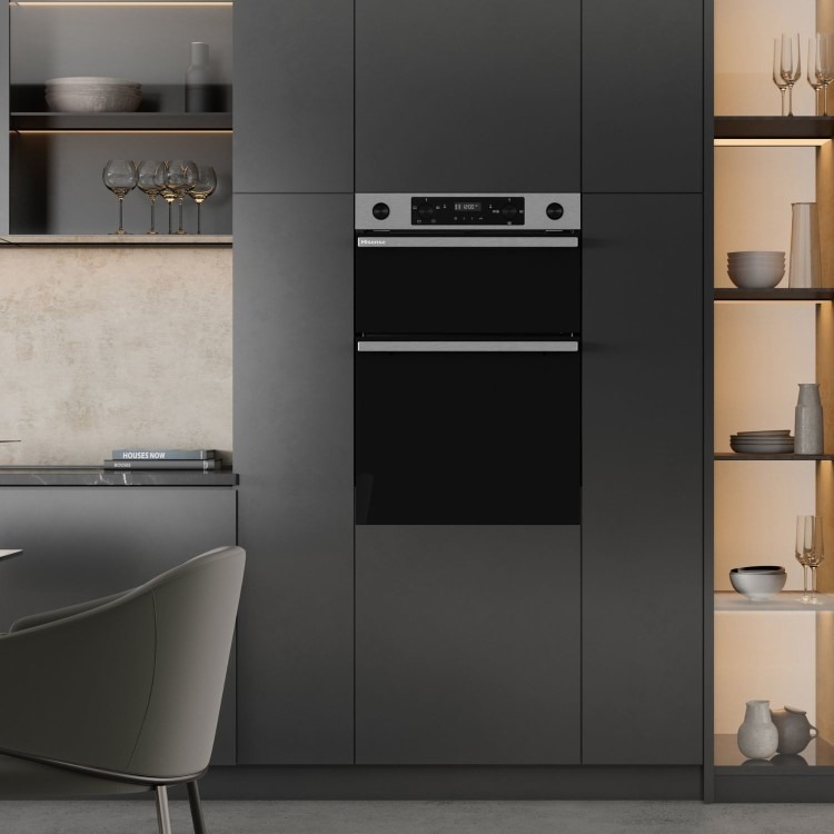 Hisense Hi6 BID914221CX Built-In Electric Double Oven - Stainless Steel - Image 11