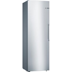 Bosch Series 4 346 Litre Upright Freestanding Fridge - Stainless Steel Look