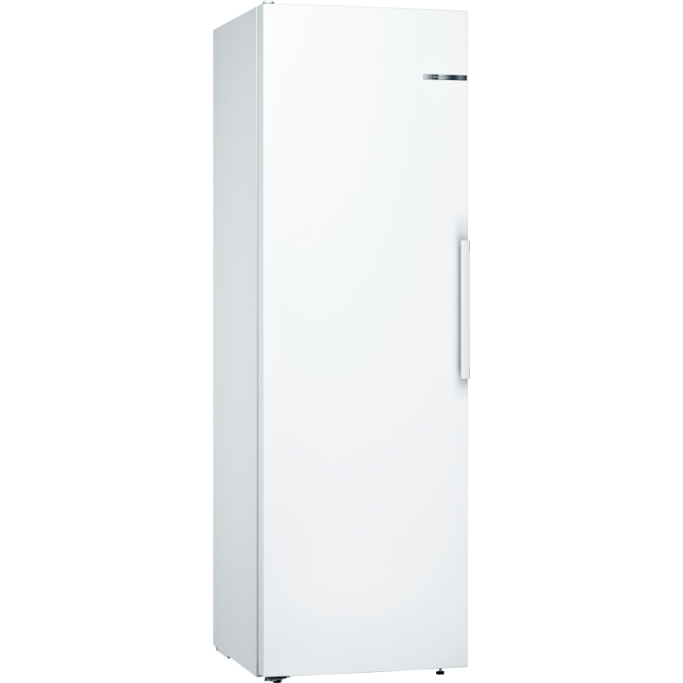 Bosch Series 4 346 Litre Upright Freestanding Fridge With VitaFresh - White