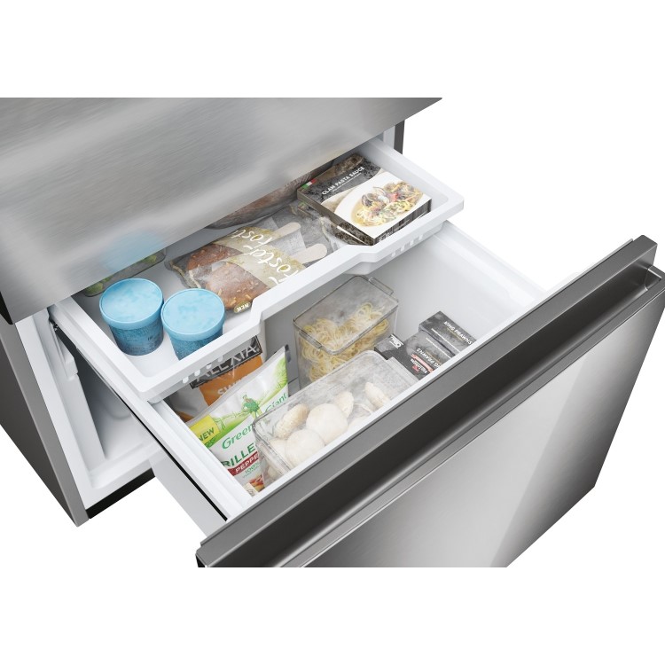 Haier 3D 60 Series 5 357 Litre 60/40 Freestanding Fridge Freezer - Silver - Image 12