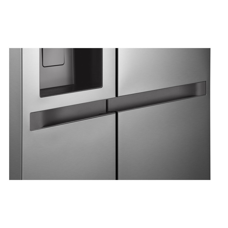 LG NatureFRESH 641 Litre Side-By-Side American Fridge Freezer - Prime Silver - Image 6