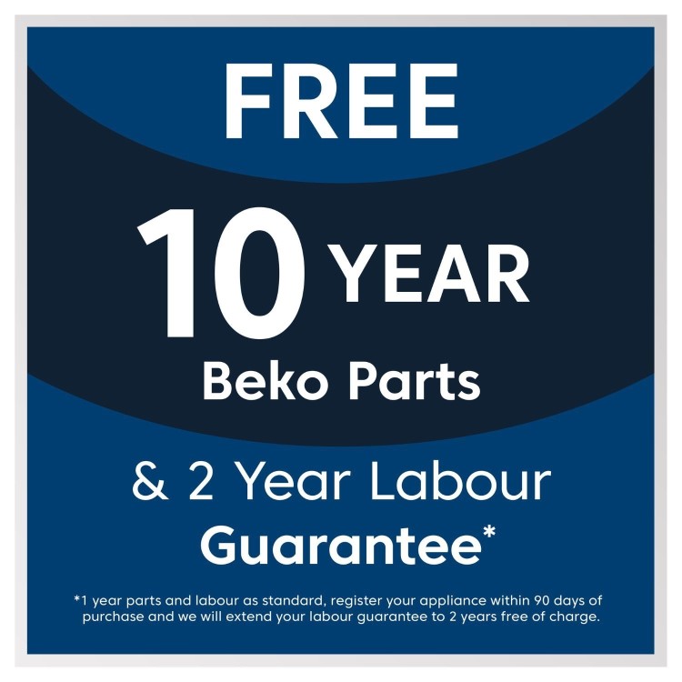 Beko 532 Litre Side by Side American Fridge Freezer - Brushed Steel - Image 4