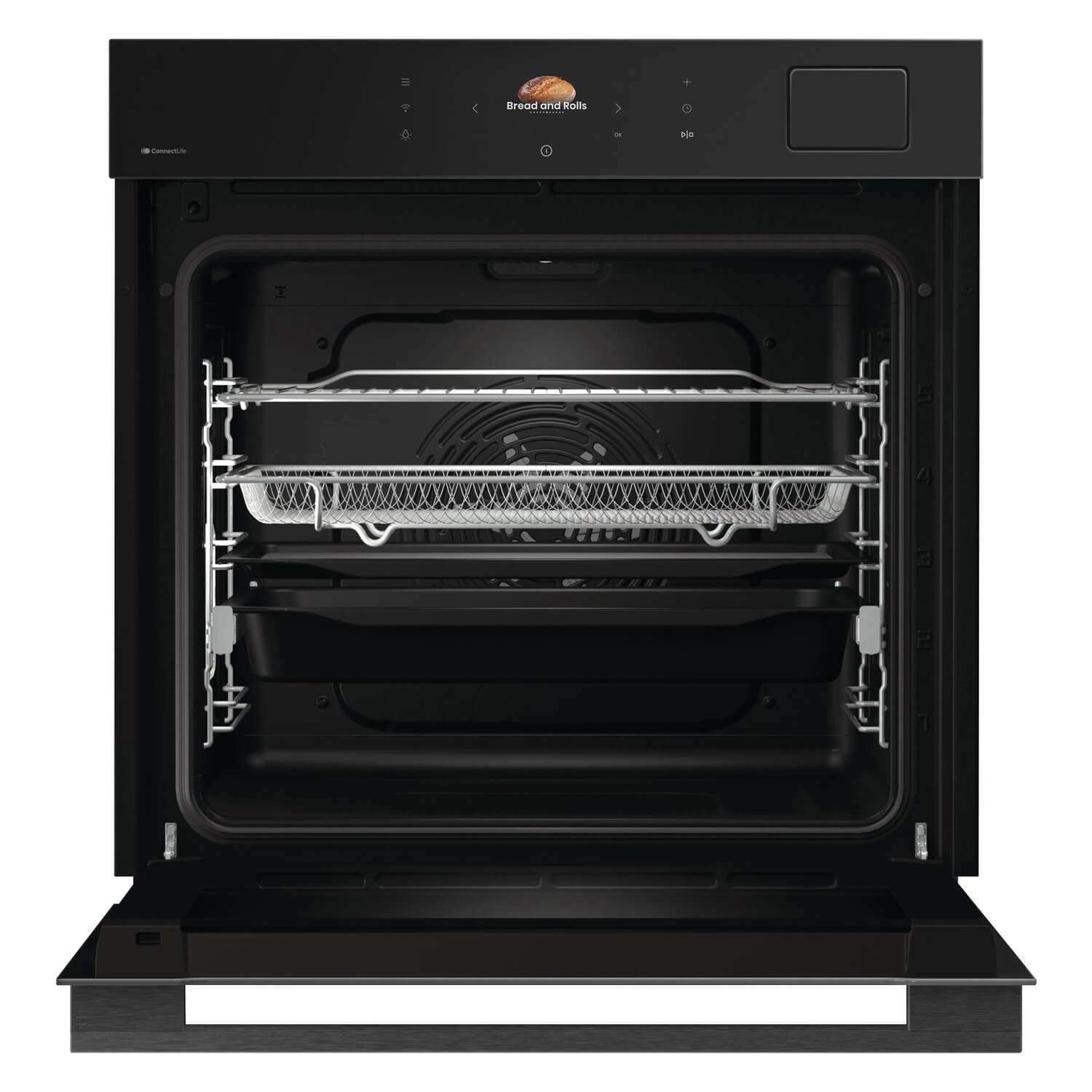Hisense Hi8 BAS6AH8BUKWF Electric Single Oven - Black - Image 2