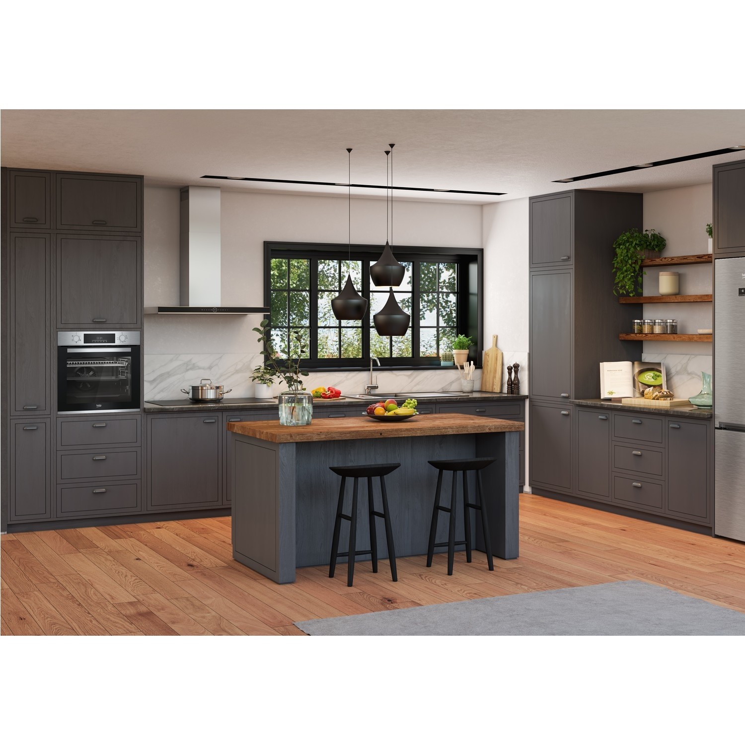 Beko BBAIF22300X Electric Single Oven - Stainless Steel - Image 2