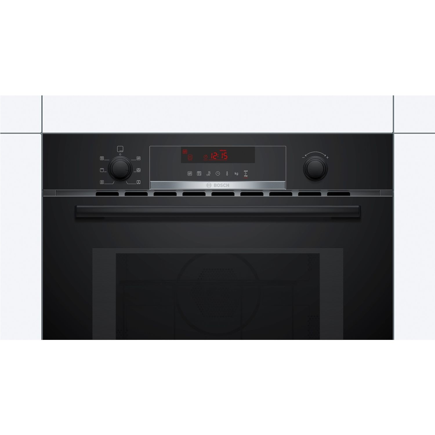 Bosch Series 4 Built-In Combination Microwave Oven - Black - Image 6