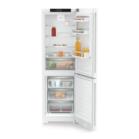 Liebherr 330 Litre 60/40 Freestanding Fridge Freezer With Easy Fresh - White - Image 2