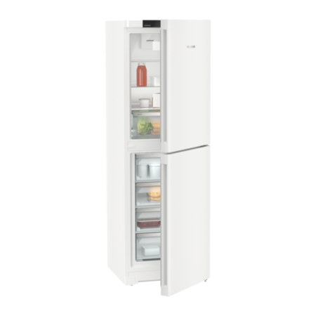 Liebherr 319 Litre 50/50 Freestanding Fridge Freezer With Easy Fresh - White - Image 2
