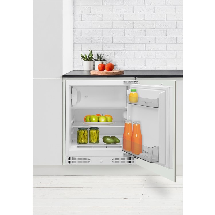 CDA 115 Litre Integrated Under Counter Fridge With Icebox - Image 3