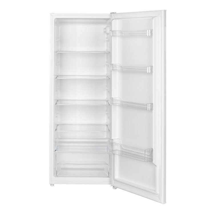 electriQ 242 Litre Freestanding Larder Fridge - White - Image 2