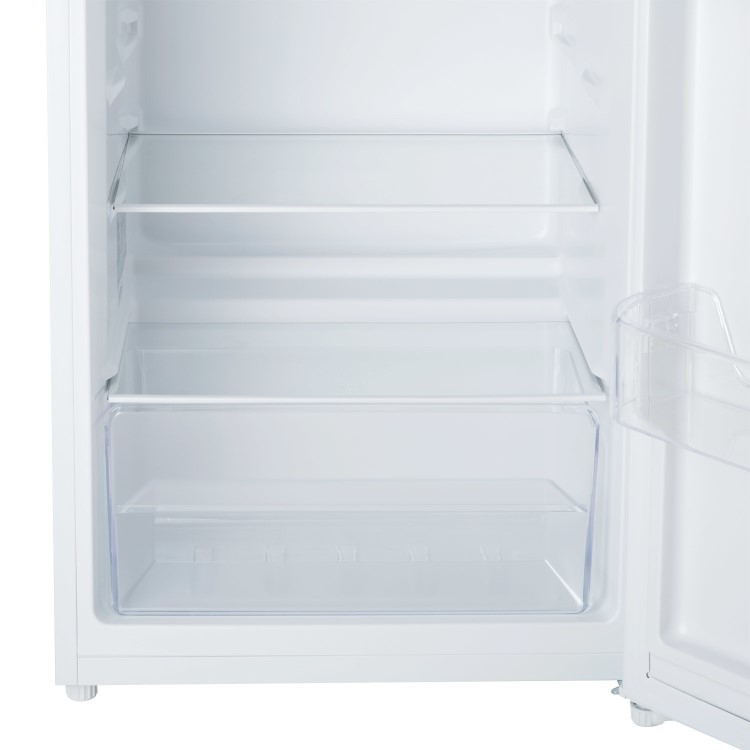 electriQ 242 Litre Freestanding Larder Fridge - White - Image 4