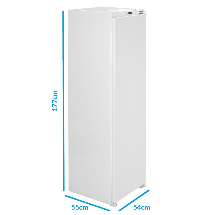 electriQ 294 Litre Integrated In Column Fridge - Image 6