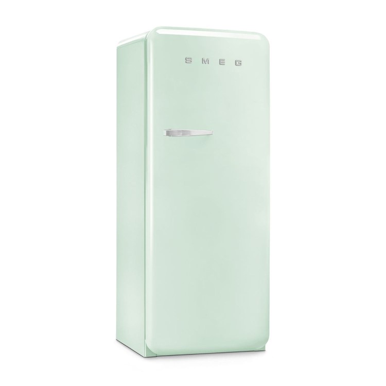Smeg 244 Litre Fifties Style Right Hand Hinge Freestanding Fridge With Ice Box – Pastel Green - Image 2