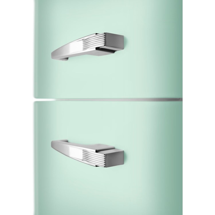Smeg 294 Litre Fifties Style Left Hand Hinge 70/30 Fridge Freezer - Pastel Green - Image 7