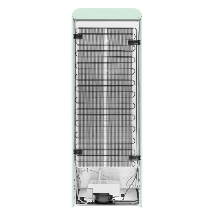 Smeg 294 Litre Fifties Style Left Hand Hinge 70/30 Fridge Freezer - Pastel Green - Image 8