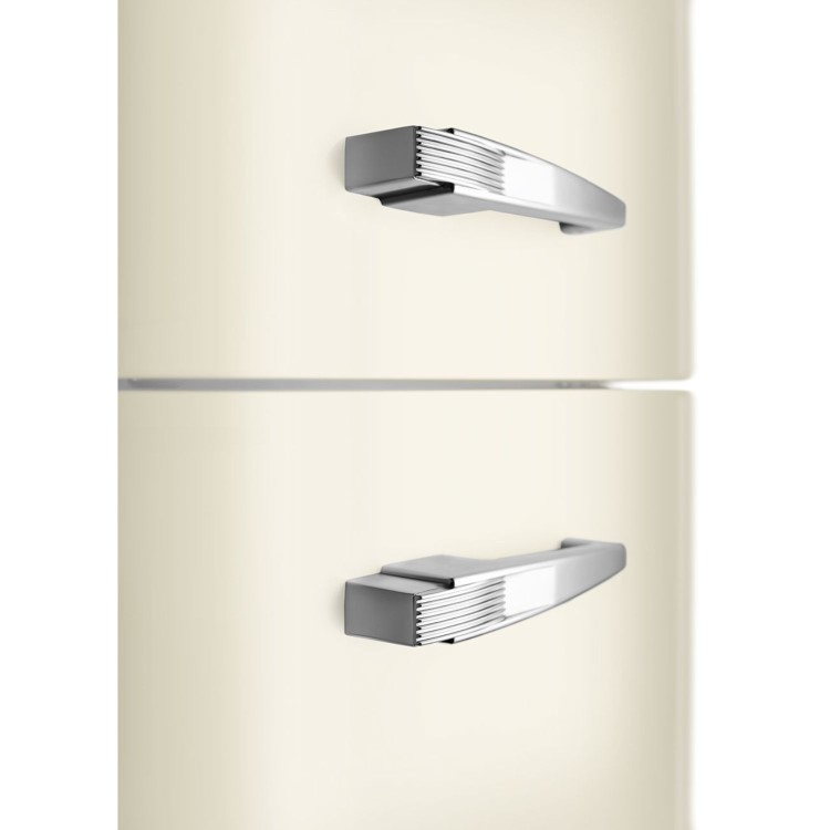 Smeg 294 Litre Fifties Style Right Hand Hinge 70/30 Fridge Freezer - Cream - Image 8
