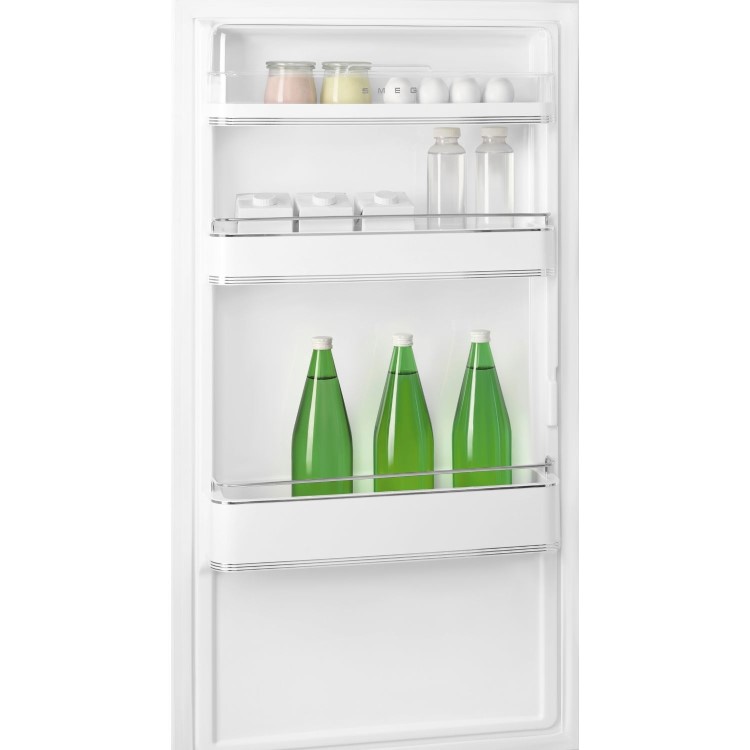 Smeg 331 Litre Fifties Style Left Hand Hinge 70/30 Fridge Freezer - Cream - Image 5